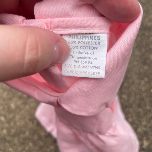 Vintage 80s Pink Nature Squirrel on a Mushroom Top Kids Sz 0-6M - Picture 4 of 5